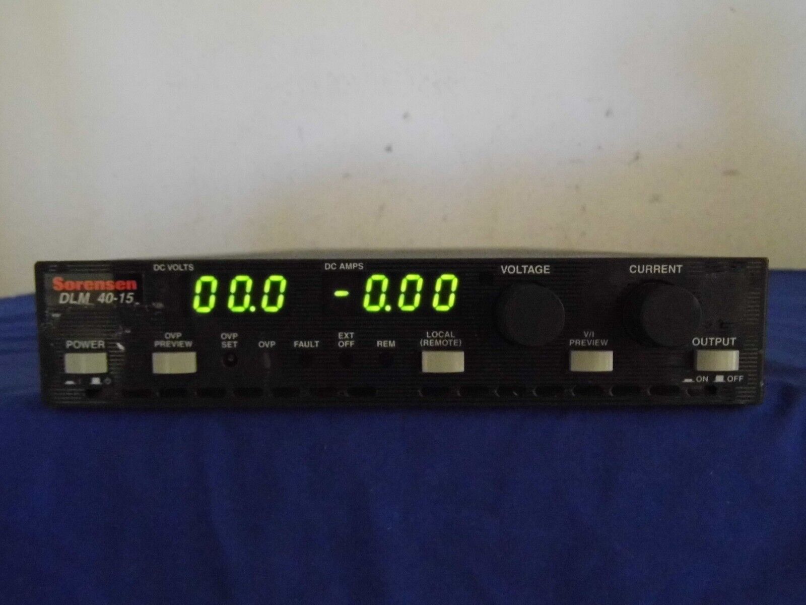 Sorensen DLM40-15 M21M85 DC Power Supply 30 Day Warranty Sorensen DLM40-15 M21M85 DC Power Supply 30 Day Warranty